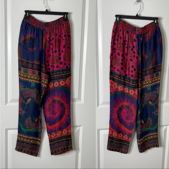 FARM RIO mixed scarves pants NWT! - Picture 2 of 4